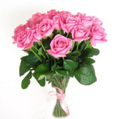 Букет из розовых роз Нежность